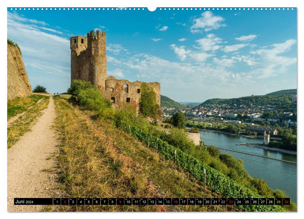 Rheinsteig Impressions I (CALVENDO wall calendar 2024) 