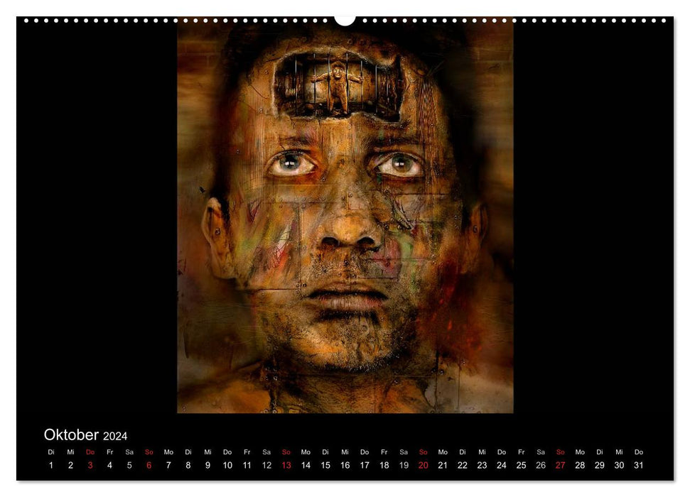 Moderner Surrealismus (CALVENDO Wandkalender 2024)