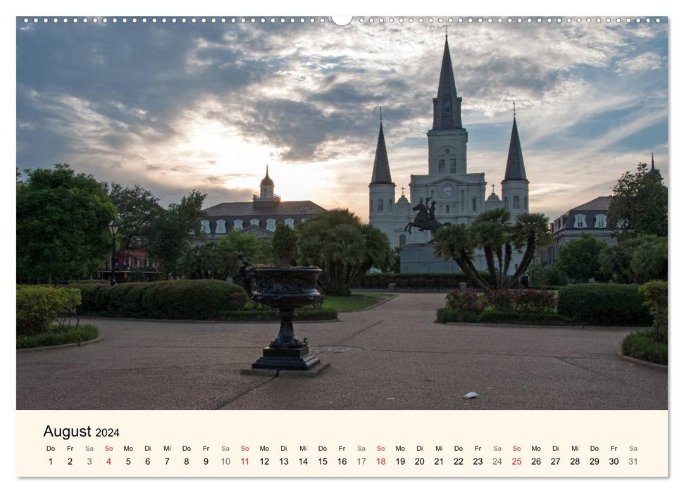 Sommer in New Orleans (CALVENDO Premium Wandkalender 2024)