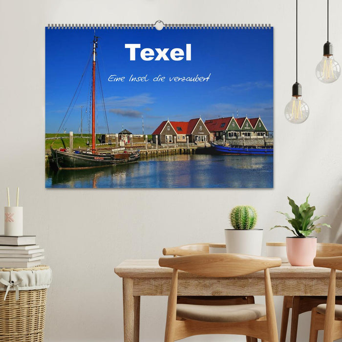 Texel – Eine Insel die verzaubert (CALVENDO Wandkalender 2024)