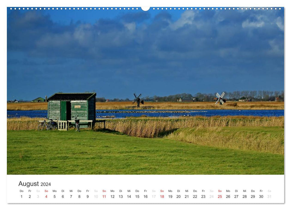 Texel – Une île qui enchante (Calendrier mural CALVENDO 2024) 