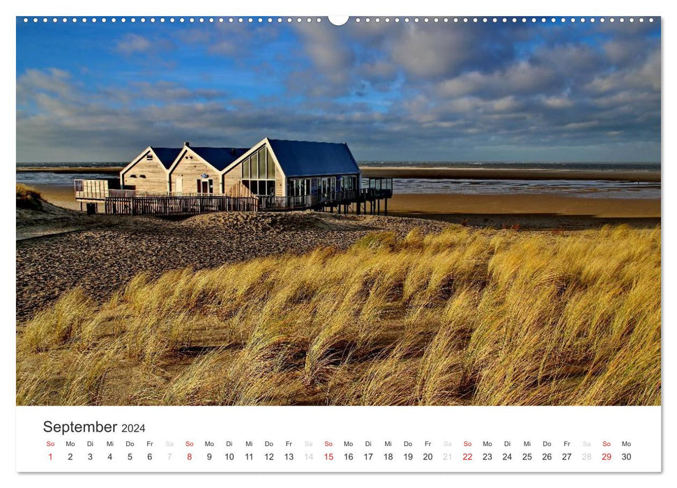 Texel – Une île qui enchante (Calendrier mural CALVENDO 2024) 