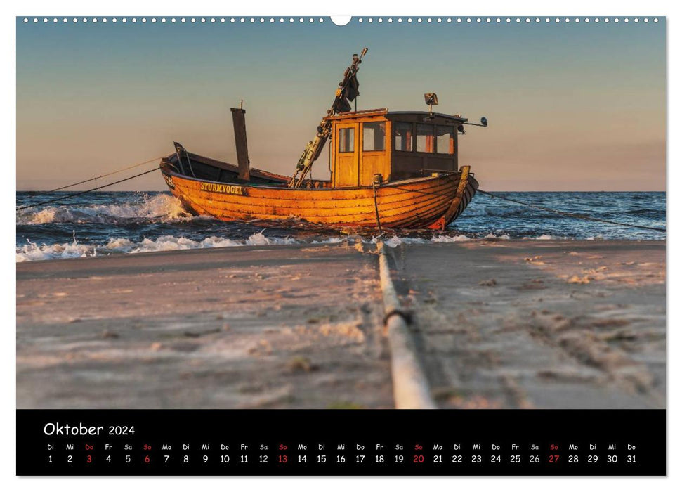 Insel Usedom (CALVENDO Wandkalender 2024)