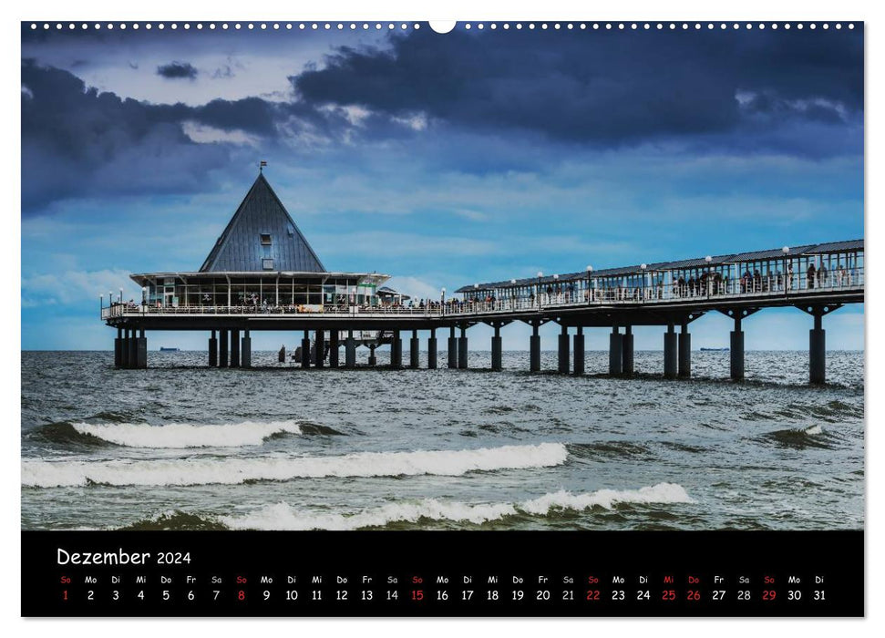 Usedom Island (CALVENDO wall calendar 2024) 