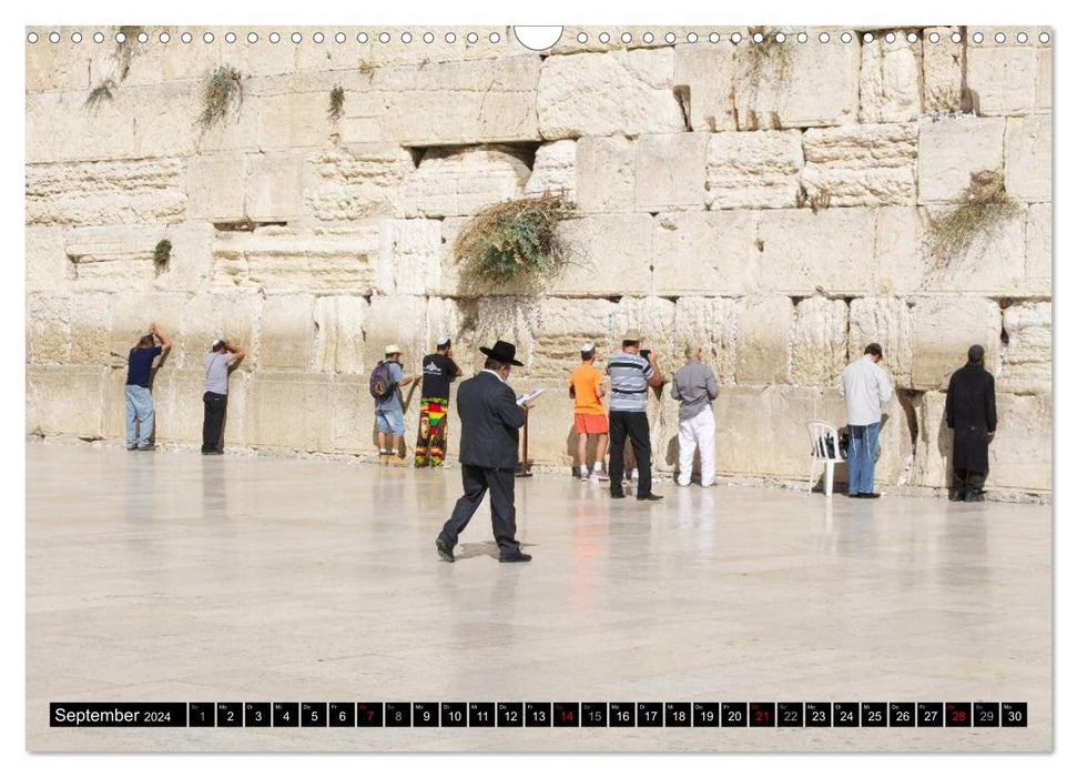 Jerusalem - the Golden City (CALVENDO wall calendar 2024) 