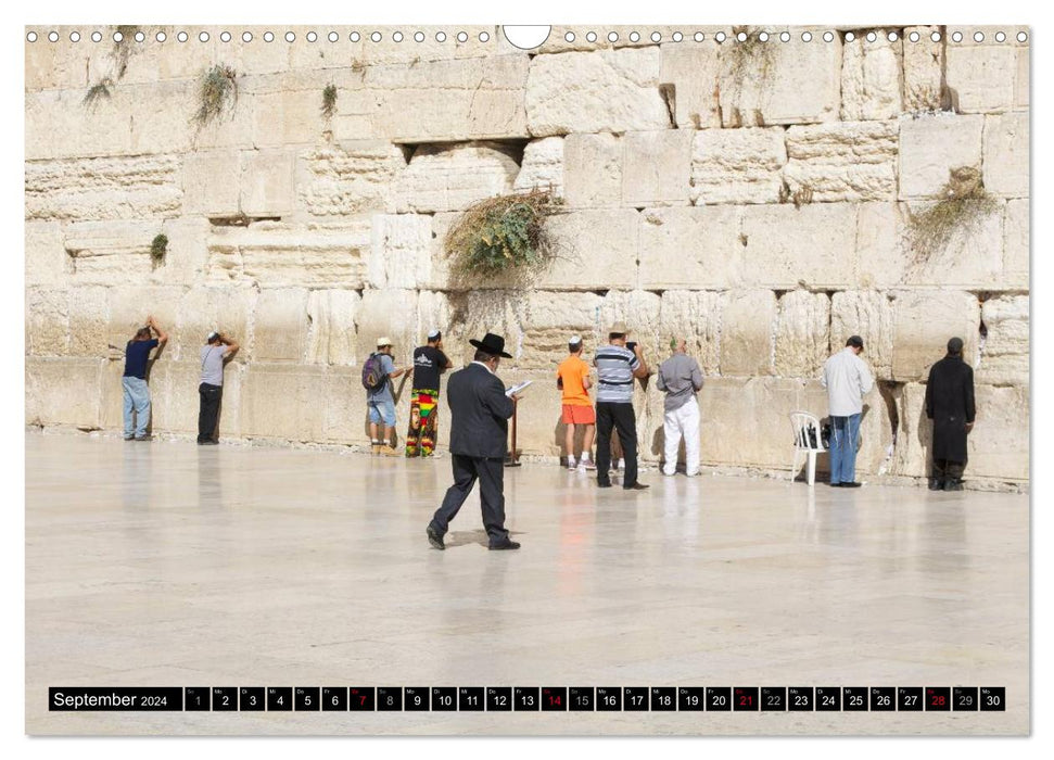 Jerusalem - die Goldene Stadt (CALVENDO Wandkalender 2024)