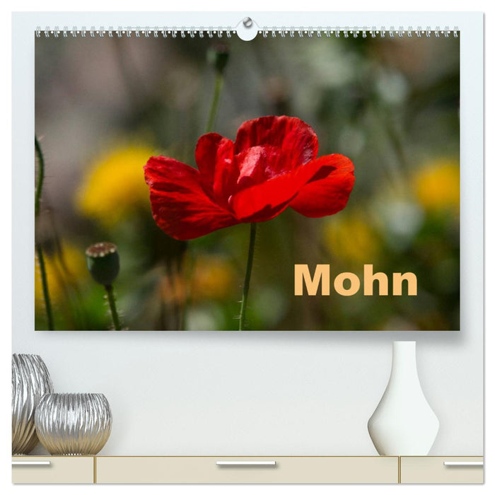 Mohn (CALVENDO Premium Wandkalender 2024)