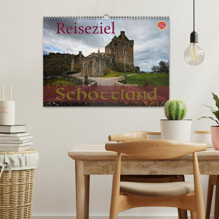 Destination Scotland (CALVENDO wall calendar 2024) 