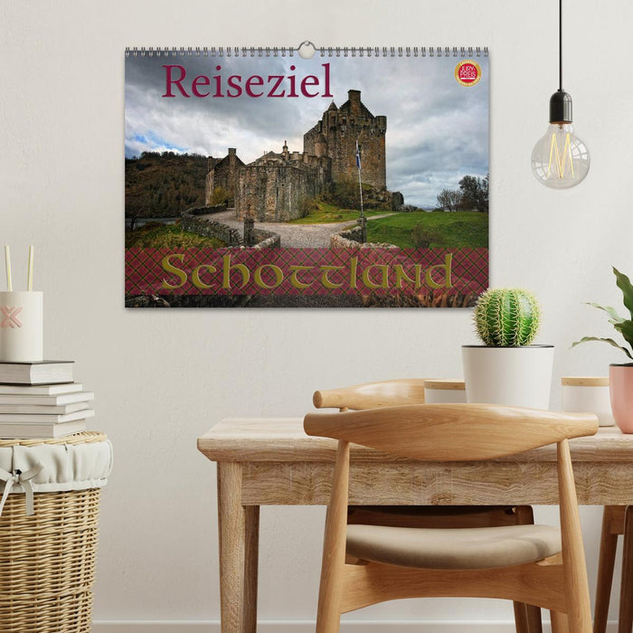 Reiseziel Schottland (CALVENDO Wandkalender 2024)