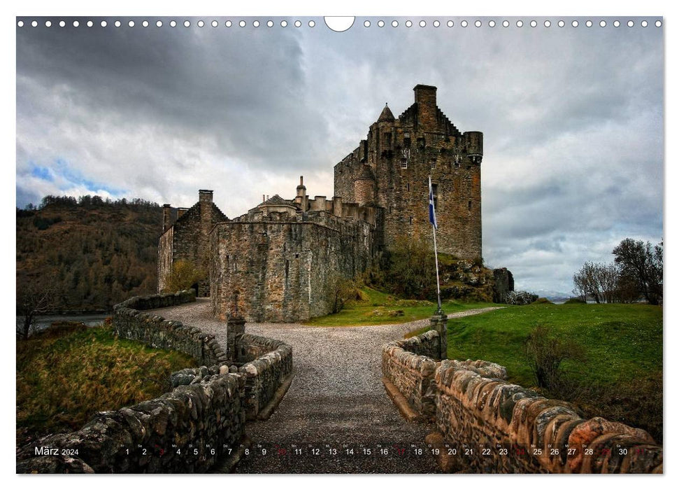 Destination Scotland (CALVENDO wall calendar 2024) 