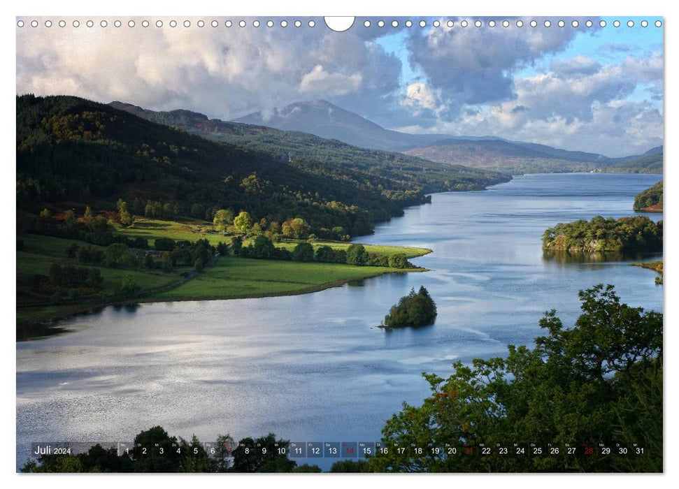 Reiseziel Schottland (CALVENDO Wandkalender 2024)