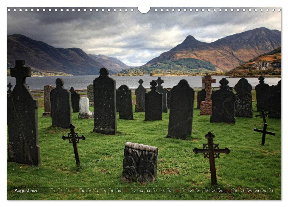 Reiseziel Schottland (CALVENDO Wandkalender 2024)