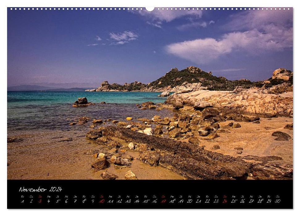 Der Norden Sardiniens (CALVENDO Premium Wandkalender 2024)
