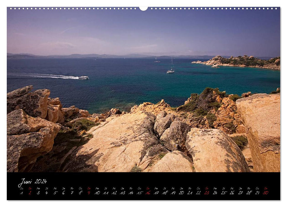 Der Norden Sardiniens (CALVENDO Premium Wandkalender 2024)