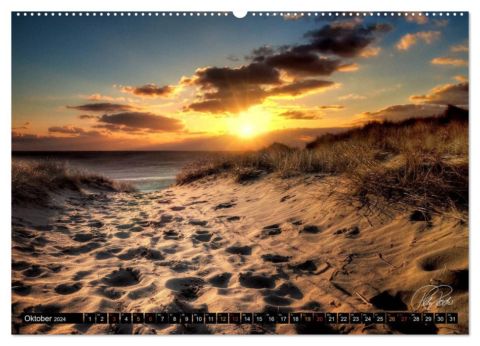 Dunes - on the North Sea (CALVENDO Premium Wall Calendar 2024) 
