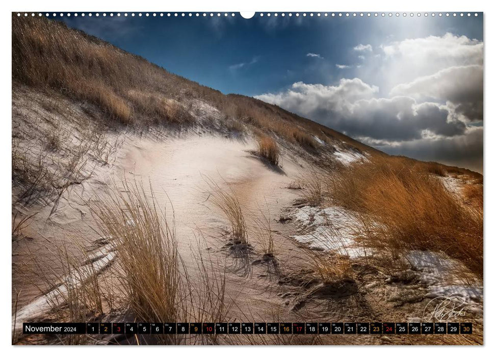 Dunes - on the North Sea (CALVENDO Premium Wall Calendar 2024) 