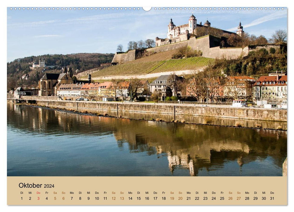 Würzburg - Besuchen - Erleben - Genießen (CALVENDO Wandkalender 2024)