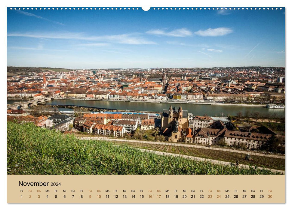 Würzburg - Visiter - Expérience - Profiter (Calendrier mural CALVENDO 2024) 