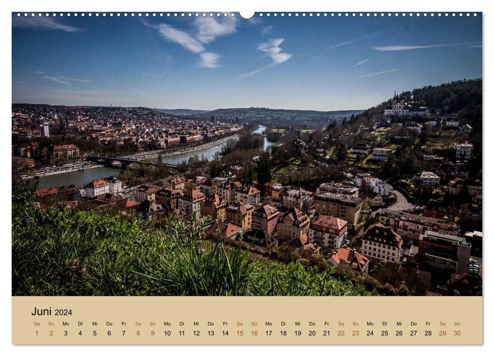 Würzburg - Besuchen - Erleben - Genießen (CALVENDO Wandkalender 2024)