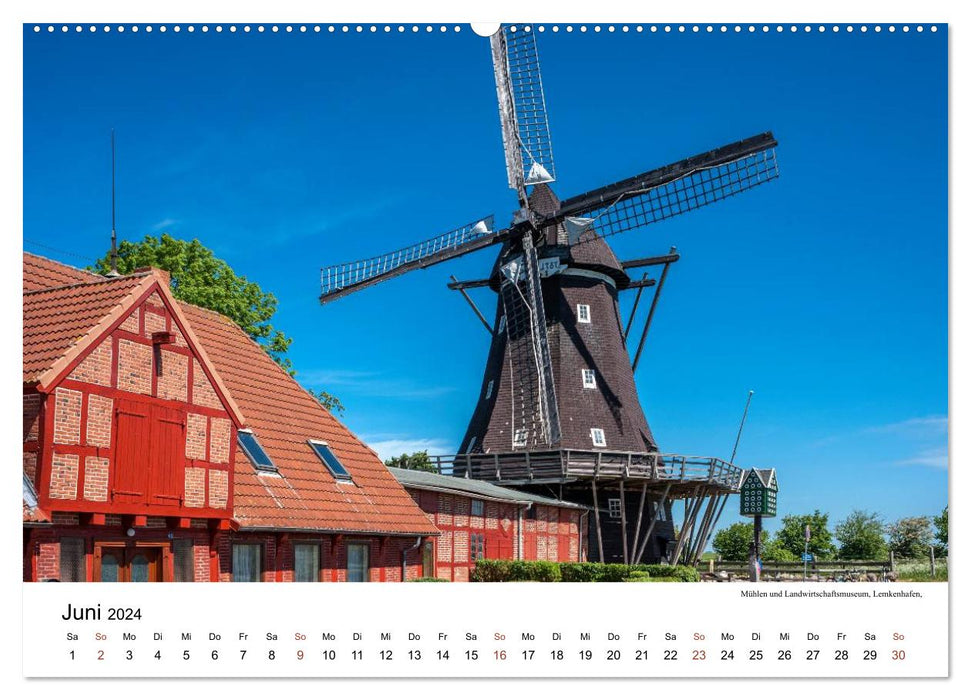 BALTIC SEA Beautiful Germany (CALVENDO wall calendar 2024) 