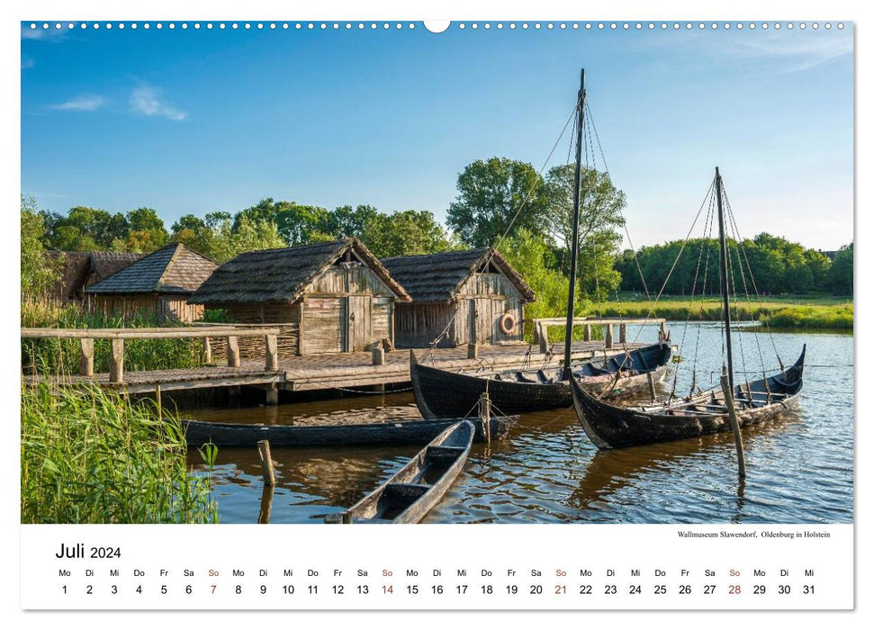 BALTIC SEA Beautiful Germany (CALVENDO wall calendar 2024) 