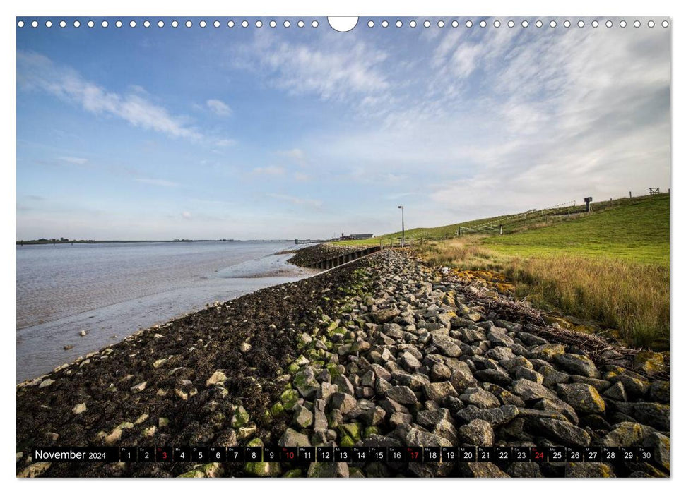 Schönes Ostfriesland (CALVENDO Wandkalender 2024)