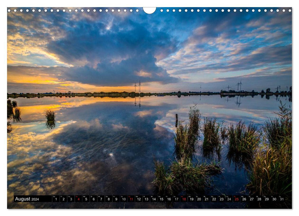 Beautiful East Frisia (CALVENDO wall calendar 2024) 