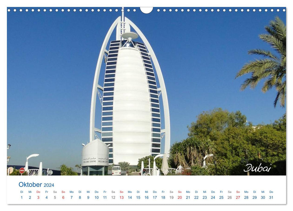 United Arab Emirates (CALVENDO wall calendar 2024) 