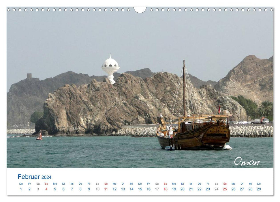 United Arab Emirates (CALVENDO wall calendar 2024) 