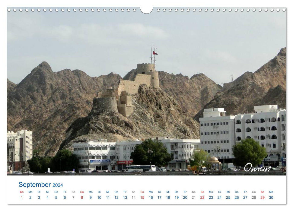 Vereinigte Arabische Emirate (CALVENDO Wandkalender 2024)