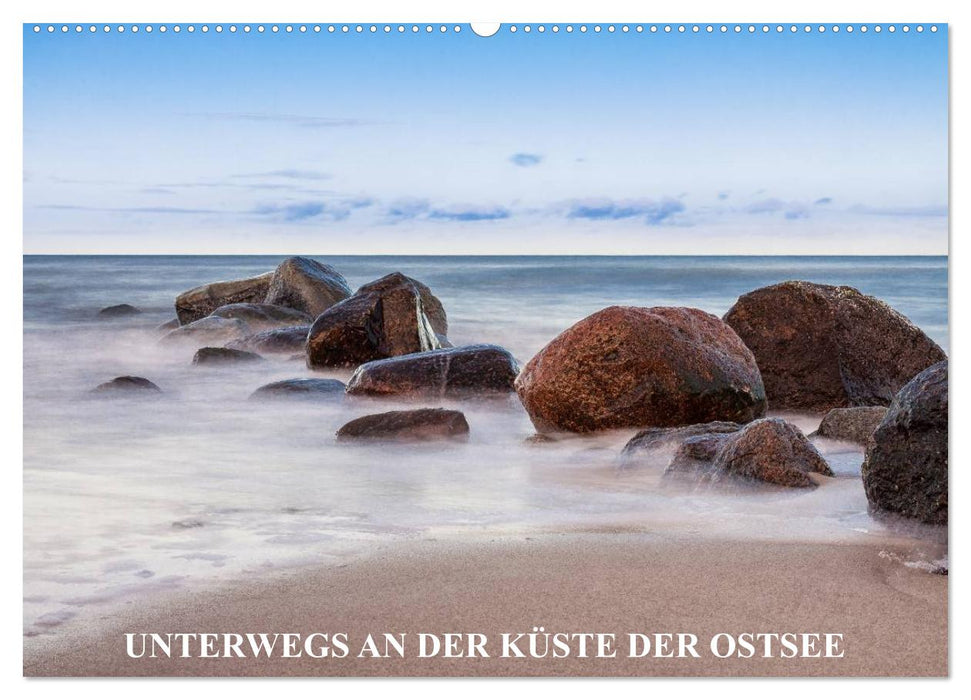 Unterwegs an der Küste der Ostsee (CALVENDO Wandkalender 2024)