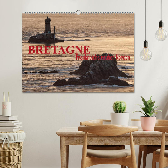 Brittany - France's rough north (CALVENDO wall calendar 2024) 