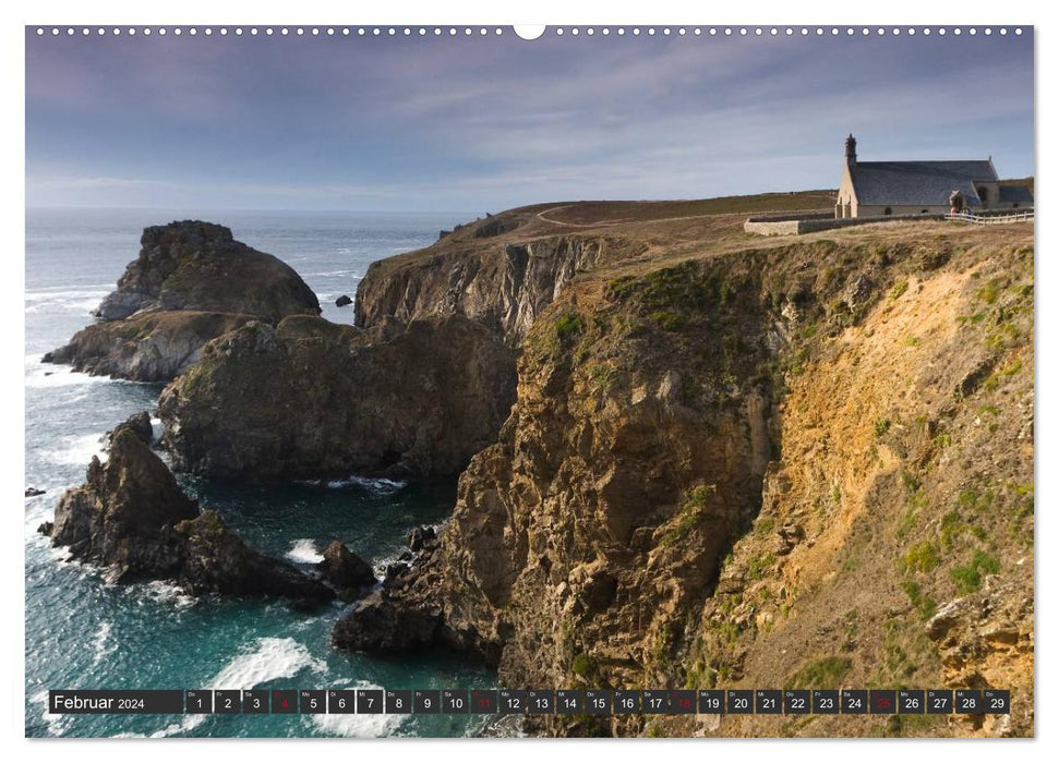 Brittany - France's rough north (CALVENDO wall calendar 2024) 