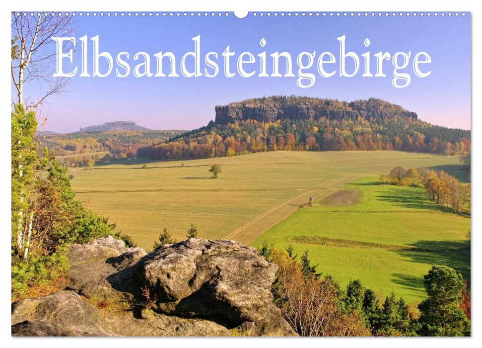 Elbe Sandstone Mountains (CALVENDO wall calendar 2024)