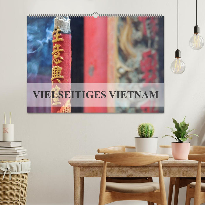 Vielseitiges Vietnam (CALVENDO Wandkalender 2024)