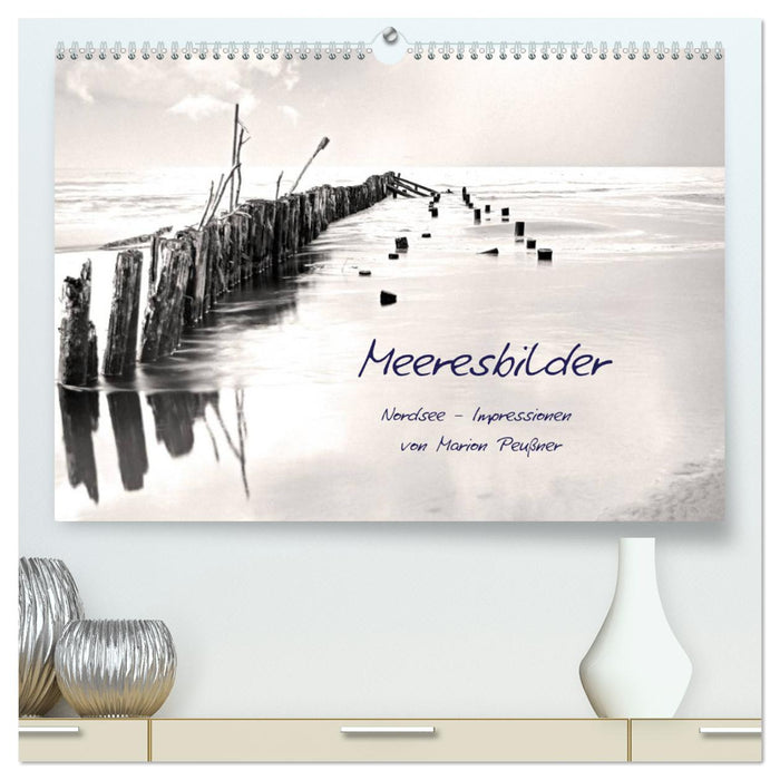 Sea images - North Sea impressions (CALVENDO Premium Wall Calendar 2024) 