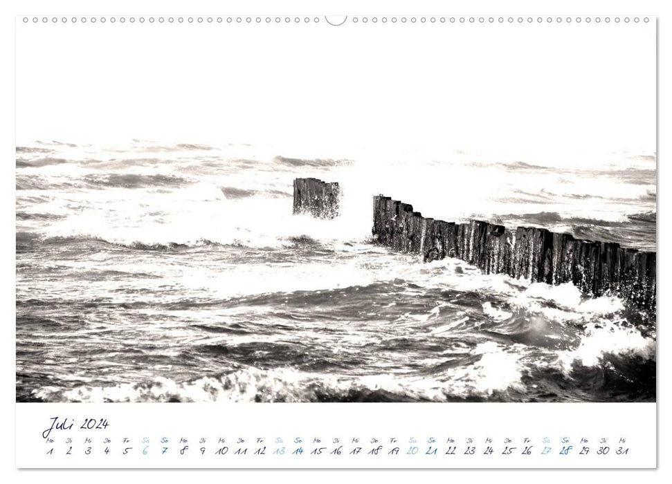 Meeresbilder - Nordsee-Impressionen (CALVENDO Premium Wandkalender 2024)