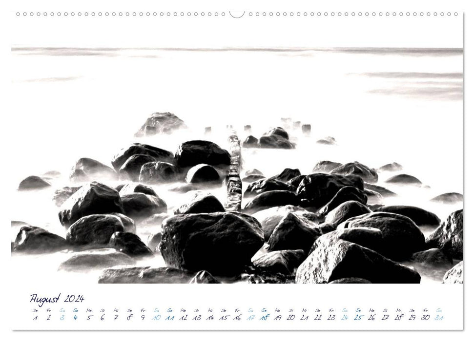 Sea images - North Sea impressions (CALVENDO Premium Wall Calendar 2024) 