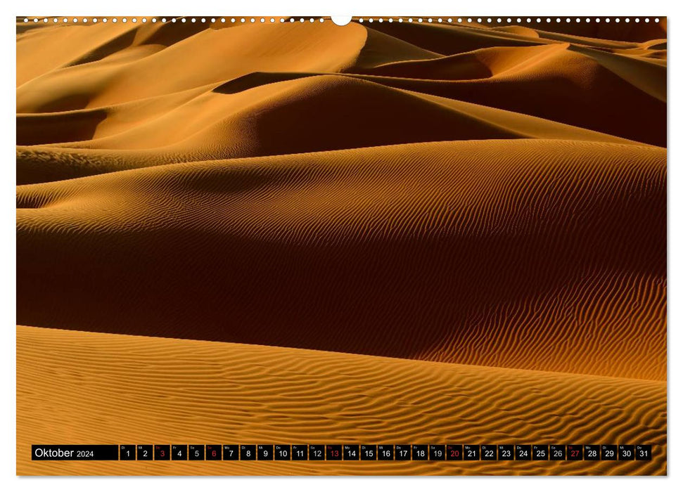 Rub al Khali - the largest sand desert on earth (CALVENDO wall calendar 2024) 