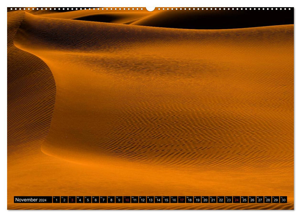 Rub al Khali - the largest sand desert on earth (CALVENDO wall calendar 2024) 