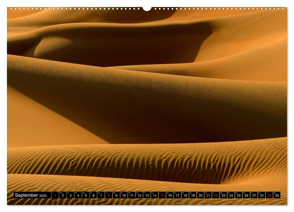 Rub al Khali - die grösste Sandwüste der Erde (CALVENDO Wandkalender 2024)