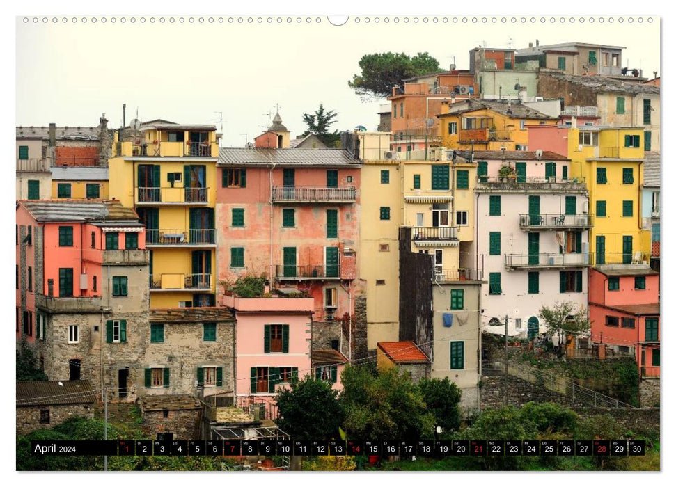 Cinque Terre (CALVENDO Premium Wandkalender 2024)