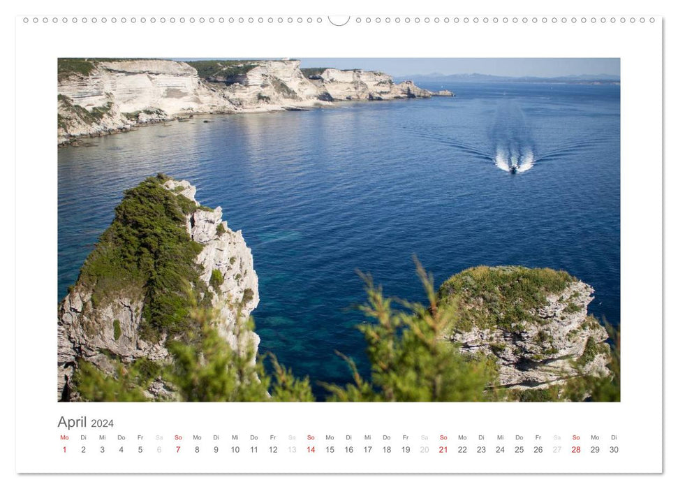 The beauty of Corsica (CALVENDO Premium Wall Calendar 2024) 