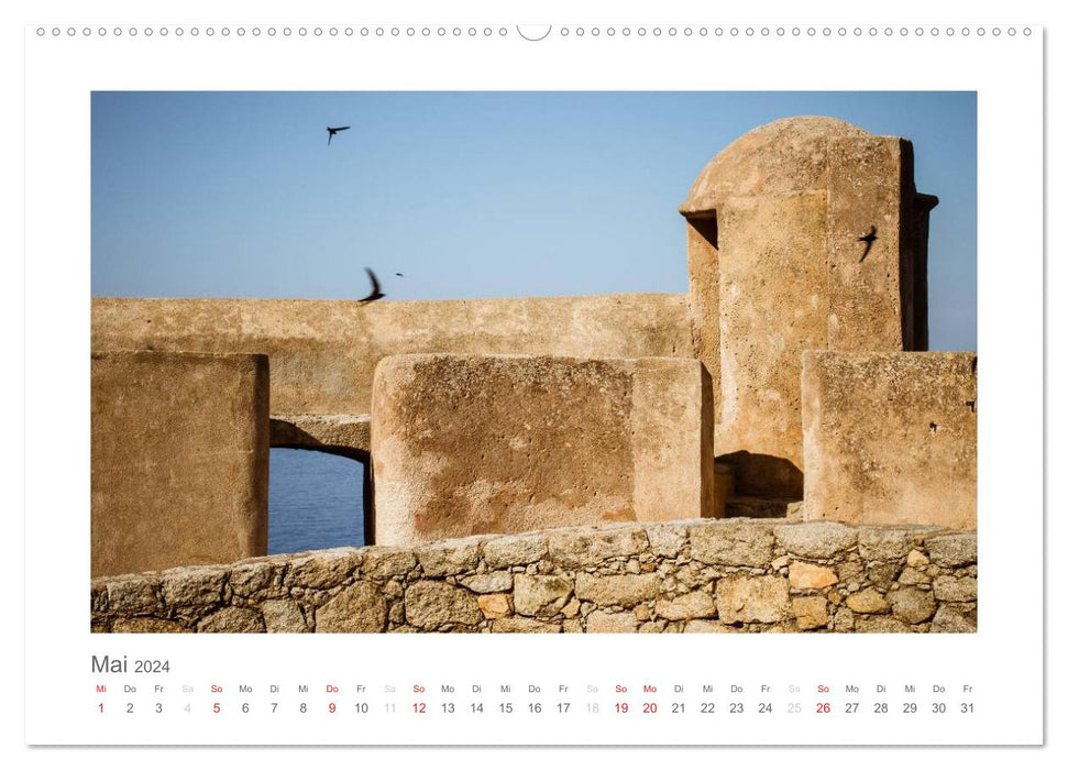 The beauty of Corsica (CALVENDO Premium Wall Calendar 2024) 