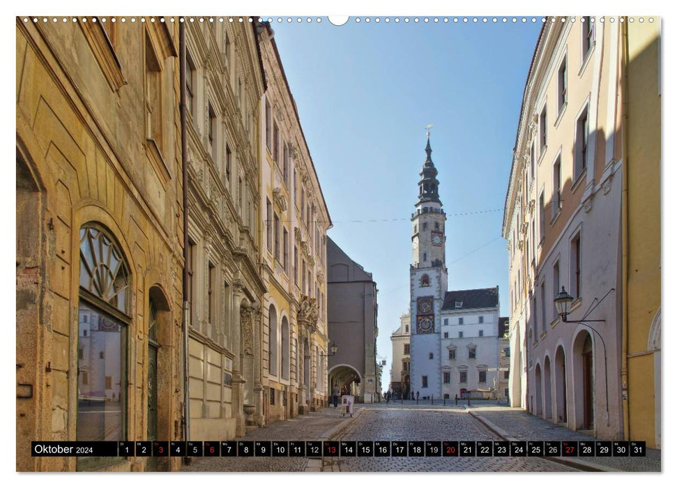 Görlitz - Die Perle Niederschlesiens (CALVENDO Wandkalender 2024)