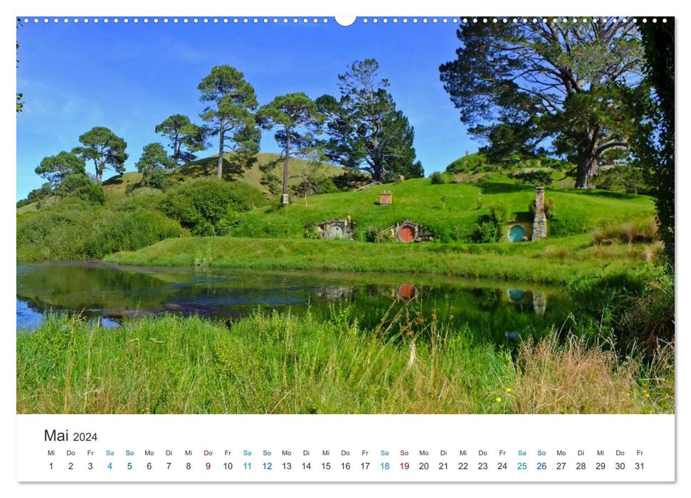 Diversity New Zealand / CH version (CALVENDO Premium Wall Calendar 2024) 