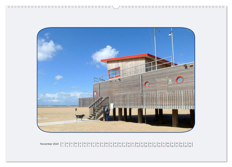 Ouddorp Special / Pictures from a Dutch North Sea island (CALVENDO Premium Wall Calendar 2024) 