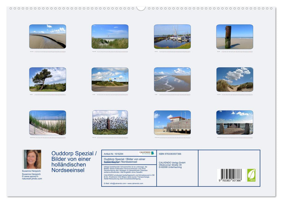 Ouddorp Special / Pictures from a Dutch North Sea island (CALVENDO Premium Wall Calendar 2024) 