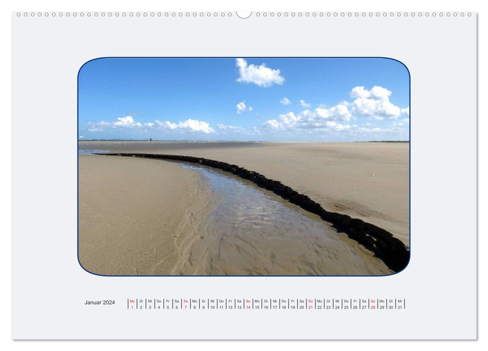 Ouddorp Special / Pictures from a Dutch North Sea island (CALVENDO Premium Wall Calendar 2024) 