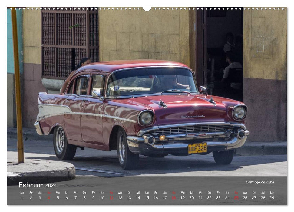Kuba - Rundreise in Bildern (CALVENDO Wandkalender 2024)
